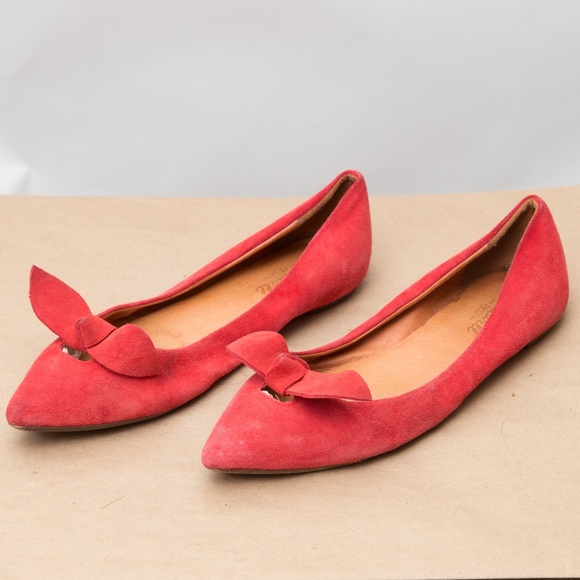 Madewell Shoes - Madewell Flat with Bow Toe Size 9